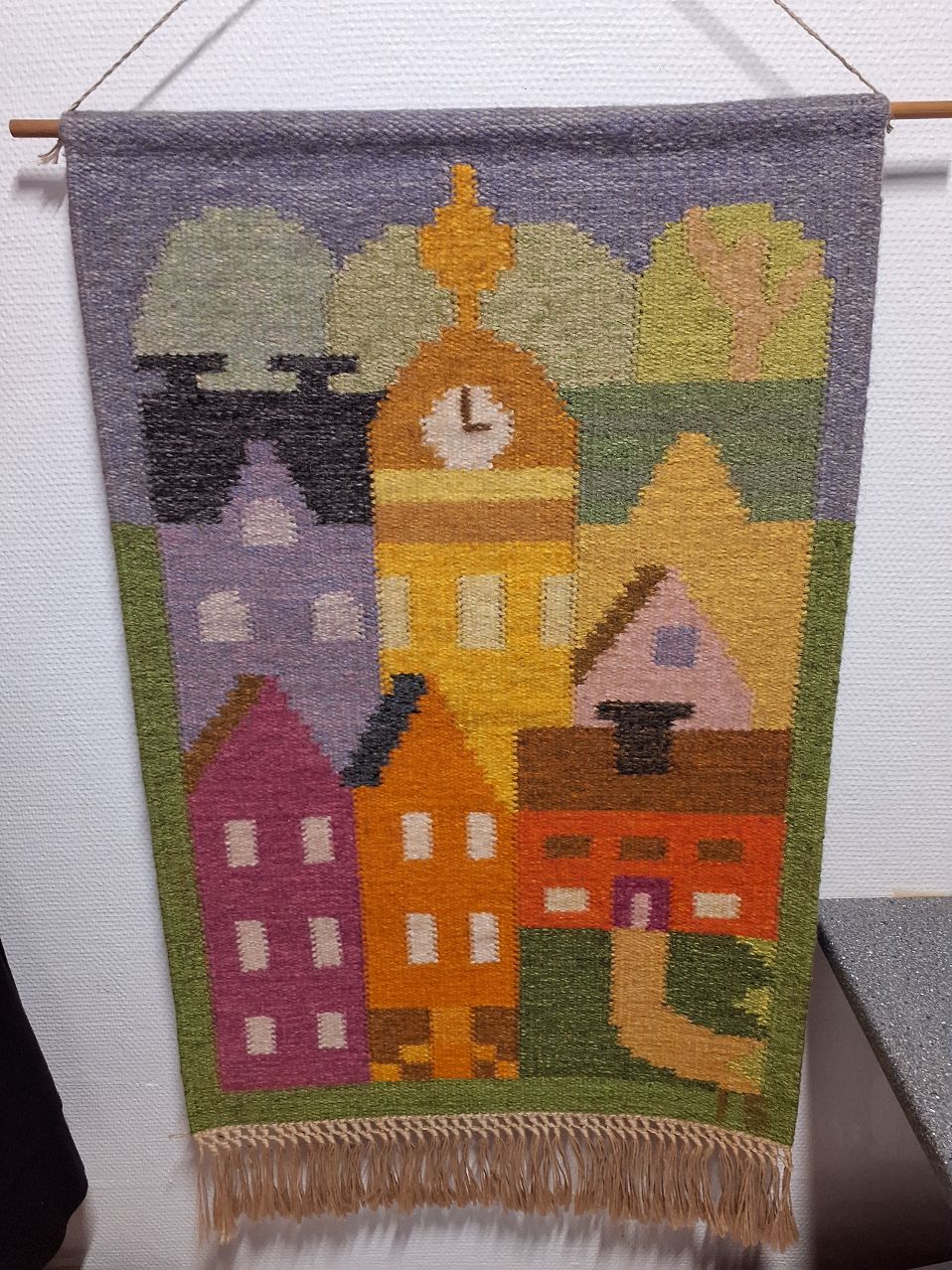 Kelim vægtæppe af Ingegerd Silow